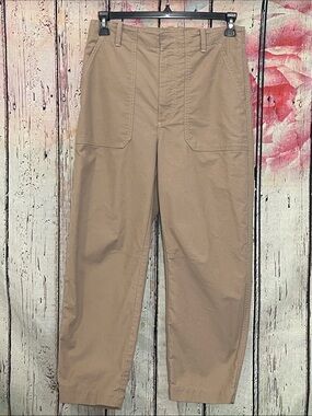 Banana Republic Women’s Chino Pants in Khaki Tan 12 Reg Altered for Petite fit